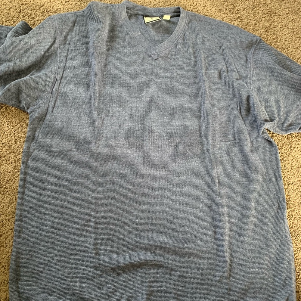 Bugle Boy Authentic Gray Knit Top